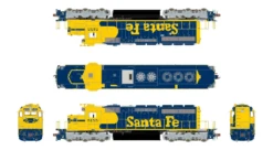 Bachmann Zone -Bachmann Zone scaletrains rivet 38772 ho scale emd sd40 2 santa fe atsf 5155 dc