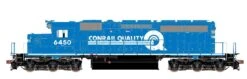 ScaleTrains Rivet 38796 HO Scale EMD SD40-2 Conrail Quality CR 6450 - DC