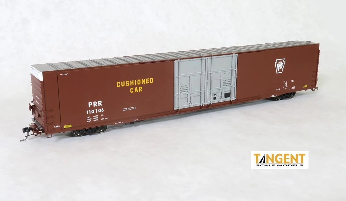 Tangent Scale Models 25032-02 HO Scale Greenville 86' Auto Parts Boxcar PRR X60B 110047 3 Tangent Scale Models 25032-02 HO Scale Greenville 86' Auto Parts Boxcar PRR X60B 110047
