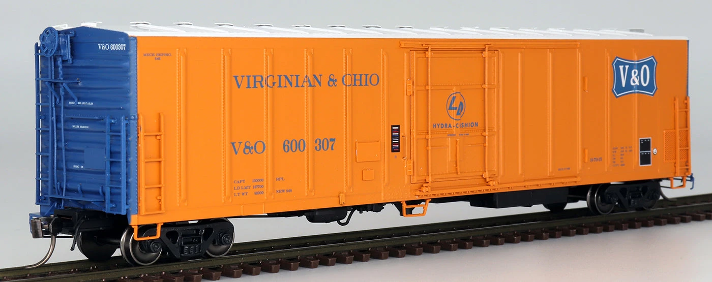 Three Notch HO Scale R-70-15 Mechanical Reefer Virginian & Ohio V&O #'s Vary 3 Three Notch HO Scale R-70-15 Mechanical Reefer Virginian & Ohio V&O #'s Vary