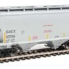 Walthers 910-7554 HO 39' Trinity 3281 2-Bay Covered Hopper GATX/GACX 53759 -Bachmann Zone walthers 910 7554 ho 39 trinity 3281 2 bay covered hopper gatx gacx 53759