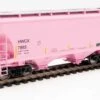 Walthers 910-7581 HO 39' Trinity 3281 2 Bay Covered Hopper Haliburton HWCX 7993 -Bachmann Zone walthers 910 7581 ho 39 trinity 3281 2 bay covered hopper haliburton hwcx 7993