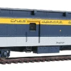 Walthers 932-10522 HO Scale 70' ACFHeavyweight Baggage Car Chesapeake & Ohio - NOS -Bachmann Zone walthers 932 10522 ho scale 70 acf heavyweight baggage car chesapeake ohio nos