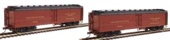 Walthers 932-25885 HO Scale R50B Express Reefer Pennsylvania PRR (2-Pack)