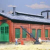 Walthers Cornerstone 933-3007 HO Scale 2 Stall Enginehouse Structure Kit -Bachmann Zone walthers cornerstone 933 3007 ho scale 2 stall enginehouse structure kit