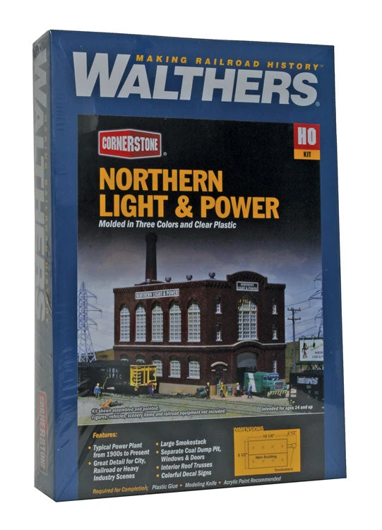 Walthers Cornerstone 933-3021 HO Scale Northern Light And Power Kit 4 Walthers Cornerstone 933-3021 HO Scale Northern Light And Power Kit - Image 2