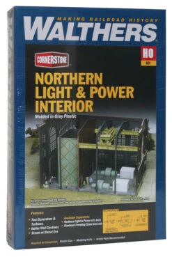Walthers Cornerstone 933-3130 HO Scale Northern Light And Power Interior Kit -Bachmann Zone walthers cornerstone 933 3130 ho scale northern light and power interior kit 2