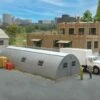 Walthers Cornerstone 933-3560 HO Scale Quonset Hut Kit -Bachmann Zone walthers cornerstone 933 3560 ho scale quonset hut kit