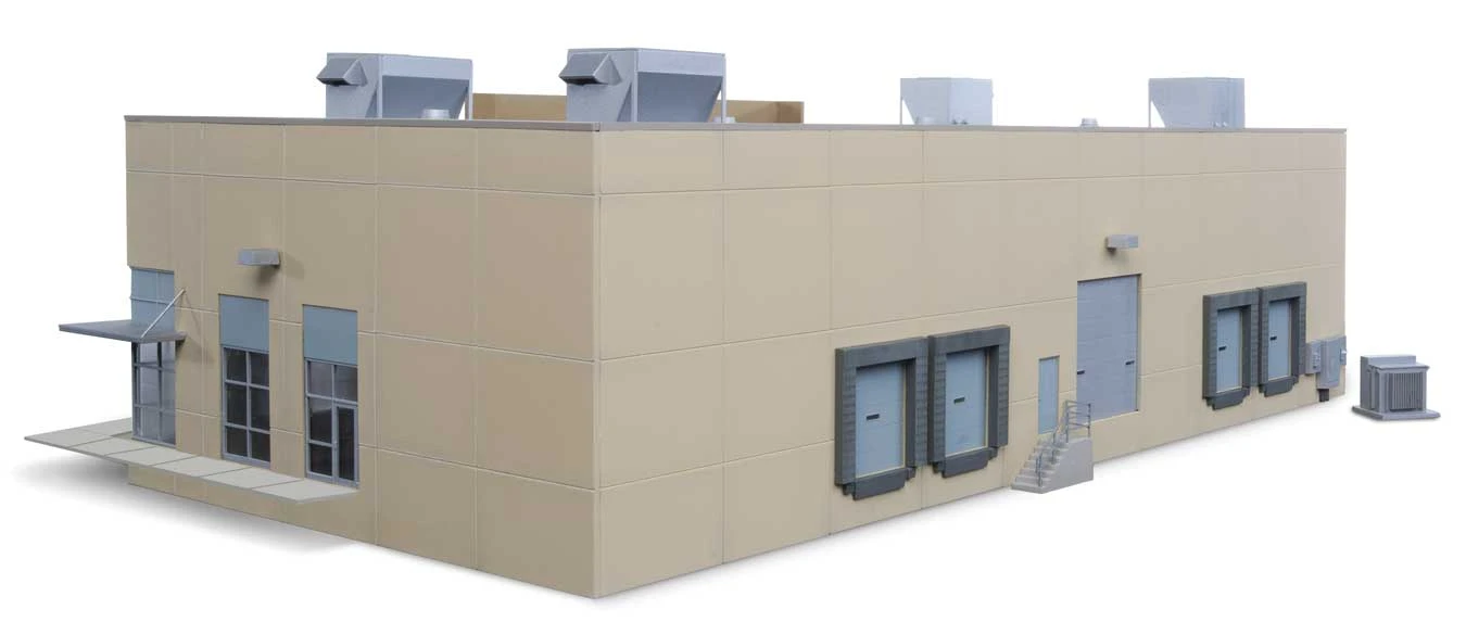 Walthers Cornerstone 933-4132HO Scale Small Buisness Center Kit 4 Walthers Cornerstone 933-4132HO Scale Small Buisness Center Kit - Image 2