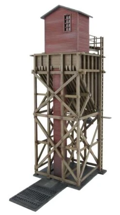 Walthers Cornerstone 933-4202HO Scale Small Wood Coaling Station Kit -Bachmann Zone walthers cornerstone 933 4202ho scale small wood coaling station kit 3