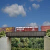 Walthers Cornerstone 933-4502 HO Scale Single Track Through Girder 70' Bridge Kit -Bachmann Zone walthers cornerstone 933 4502 ho scale single track through girder 70 bridge kit