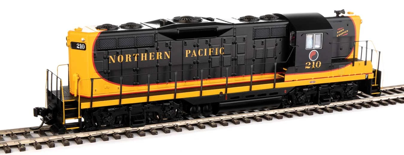 Walthers Mainline 910-10485 HO Scale EMD GP9 High Hood Northern Pacific NP 210 4 Walthers Mainline 910-10485 HO Scale EMD GP9 High Hood Northern Pacific NP 210 - Image 2