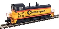 Walthers Mainline 910-10665 HO Scale EMD SW7 Phase II Switcher Chessie System C&O 5239