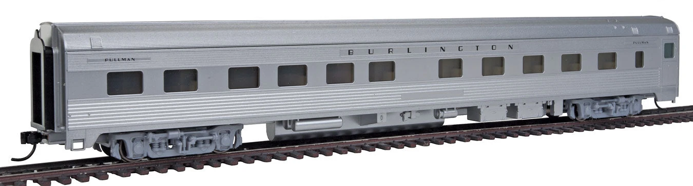 Walthers Mainline 910-30103 HO Scale 85' Budd 10-6 Sleeper Burlington CB&Q 3 Walthers Mainline 910-30103 HO Scale 85' Budd 10-6 Sleeper Burlington CB&Q