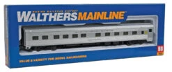 Walthers Mainline 910-30111 HO Scale 85' Budd 10-6 Sleeper Southern Railway -Bachmann Zone walthers mainline 910 30111 ho scale 85 budd 10 6 sleeper southern railway 3