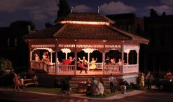 Woodland Scenics BR5035 HO Scale Built Up Structure - Grand Gazebo -Bachmann Zone woodland scenics br5035 ho scale built up structure grand gazebo 8