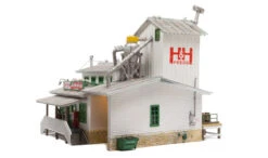 Woodland Scenics BR5059 HO Scale Built Up Structure - H&H Feed Mill 11 Woodland Scenics BR5059 HO Scale Built Up Structure - H&H Feed Mill -Bachmann Zone woodland scenics br5059 ho scale built up structure h h feed mill 4