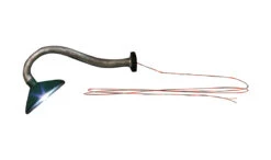 Woodland Scenics JP5654 HO Scale Wall Mount Lights, Gooseneck (2-Pack)