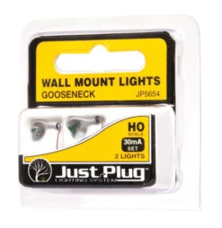Woodland Scenics JP5654 HO Scale Wall Mount Lights, Gooseneck (2-Pack) 8 Woodland Scenics JP5654 HO Scale Wall Mount Lights, Gooseneck (2-Pack) -Bachmann Zone woodland scenics jp5654 wall mount lights gooseneck 2 pack b